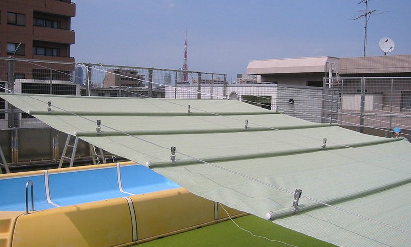 ワイヤー開閉テントシステム 藤田商会の製品情報 Website Of Fujita Shokai