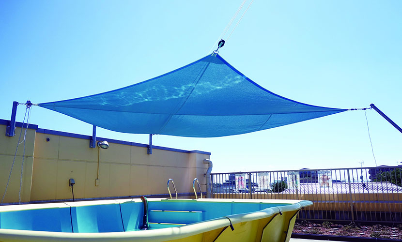 Fシェード(シェードセイル)幼稚園 藤田商会の製品情報Website of FUJITA SHOKAI